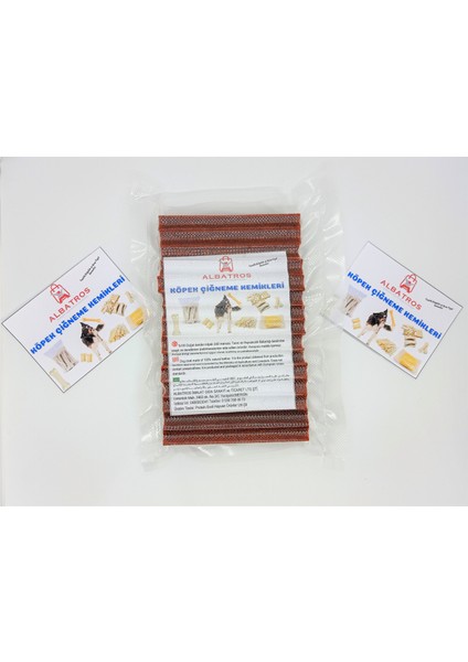 Kuzulu Dental Yıldız Köpek Ödül Kemirme Çubuğu 15 ADET~250-260 gr Ağız ve Diş Sağlığı Destekleyici