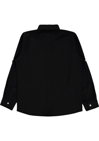 Erkek Çocuk Gömlek 10-13 Yaş Siyah fiyatları