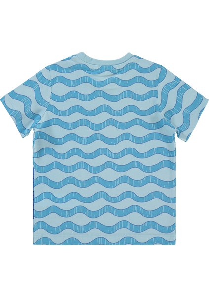 Erkek Çocuk Tişört 2-5 Yaş Mavi fiyatları