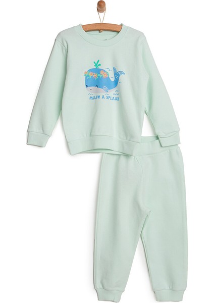 HelloBaby Basıc Eşofman Takımı Kız Bebek