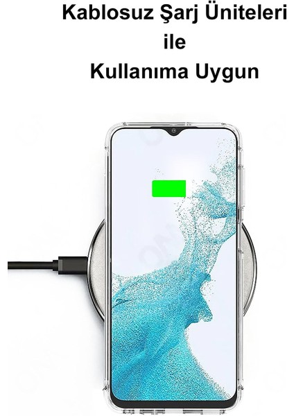 Samsung Galaxy M22 Kamera Korumalı Kapak Floral Lila Tasarımlı Şeffaf Kılıf fırsatları