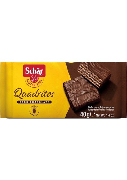 Quadritos - Gluten Free (2 x 20 Gr) 40 gr