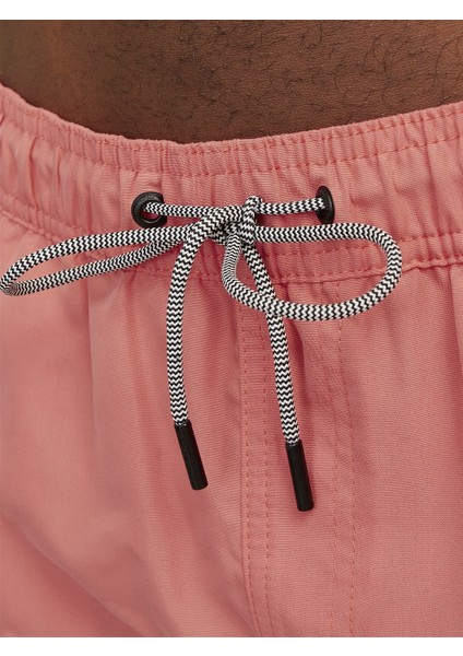 Regular Fit Yazılı Coral Erkek Deniz Şortu 12253118 fırsatları