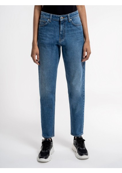 Mom Slim Fit Kadın Pantolon modelleri
