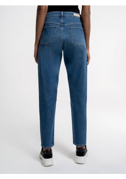 Mom Slim Fit Kadın Pantolon fırsatları