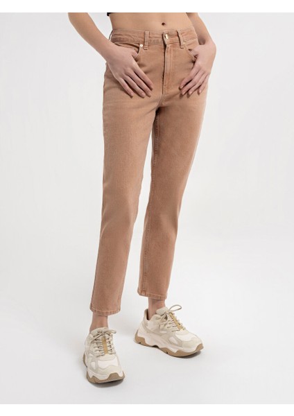 Mom Slim Fit Kadın Pantolon fiyatları