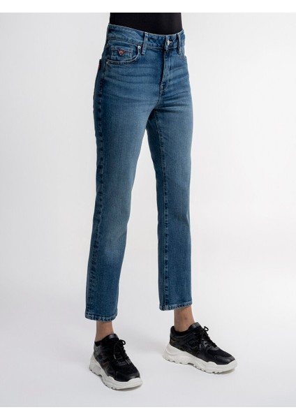 Mom Slim Fit Kadın Pantolon modelleri