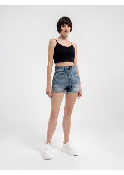 Regular Fit Kadın Şort