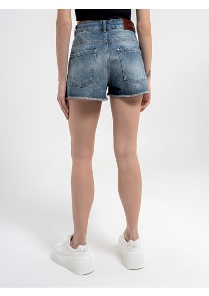 Regular Fit Kadın Şort