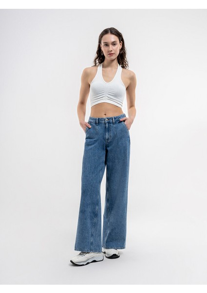 Wide Leg Regular Fit Kadın Pantolon