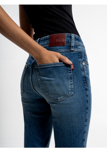 Mom Slim Fit Kadın Pantolon indirimleri