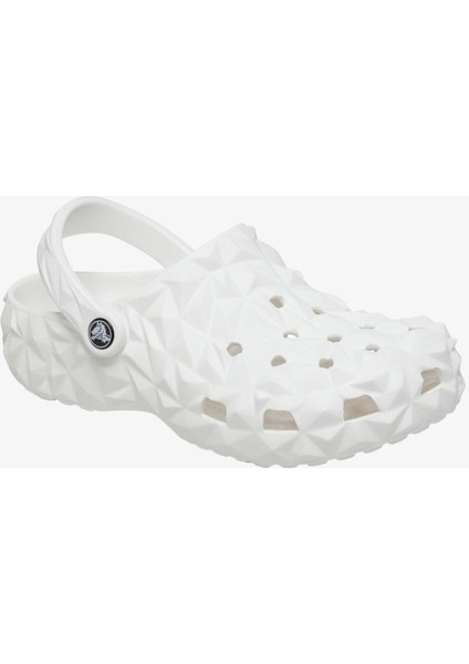Classic Geometric Clog 209563-100 Unisex Beyaz Sandalet&Terlik fiyatları