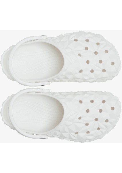 Classic Geometric Clog 209563-100 Unisex Beyaz Sandalet&Terlik fırsatları