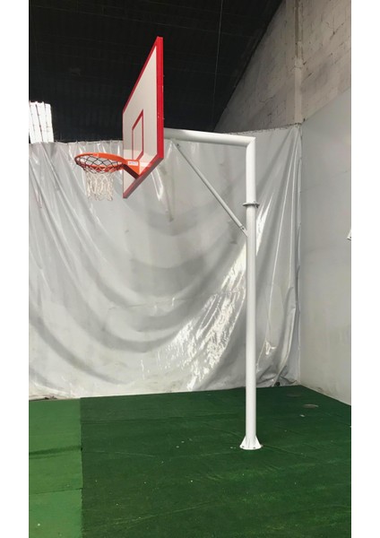 Standart Basketbol Potası Yaylı Çember 105*180 2 mm Sac Panya