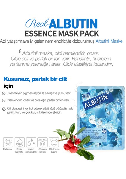 10'lu Karışık Yüz Maskesi Tüm Cilt Tipleri için 10 Farklı Özellik ve Nemlendirici Etki modelleri