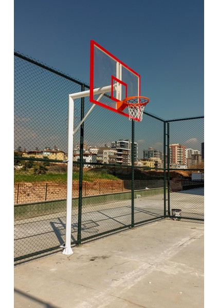 Standart Basketbol Potası Yaylı Çember 105*180 12 mm Akrilik Cam Panya