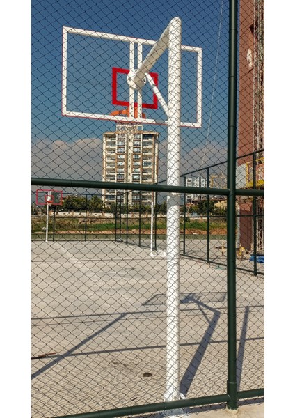 Standart Basketbol Potası Yaylı Çember 105*180 12 mm Akrilik Cam Panya