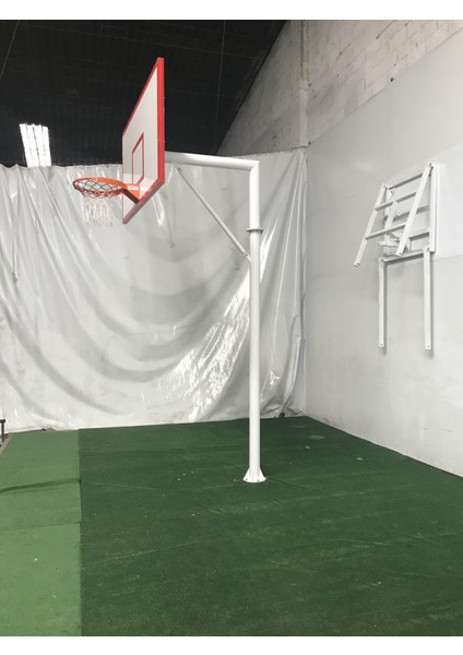 Standart Basketbol Potası Sabit Çember 90*120 18 mm Ahşap Panya