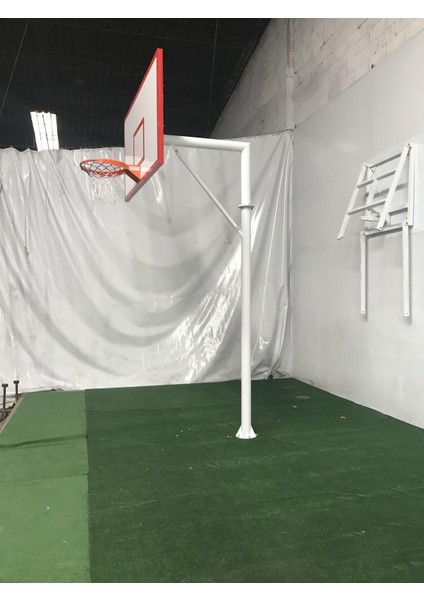 Standart Basketbol Potası Sabit Çember 90*120 18 mm Ahşap Panya