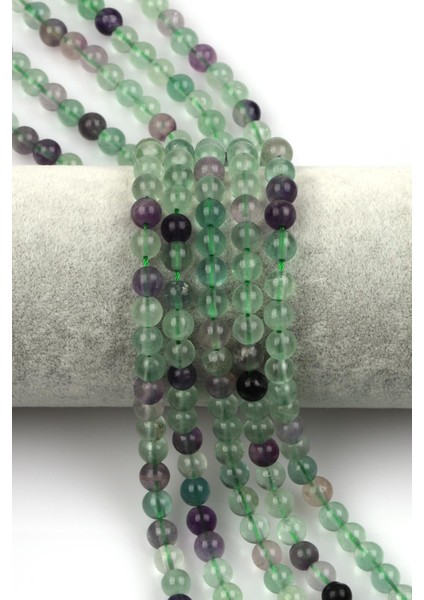 Labradorit Doğal Taş Dizi 6 mm Küre Kesim