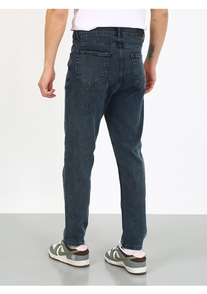 Viking'S Line Boyfriend Haki Denim Jean