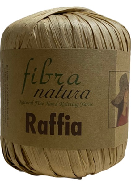 Fibra Natura Raffia - Rafya Şapka Çanta Kağıt Ip