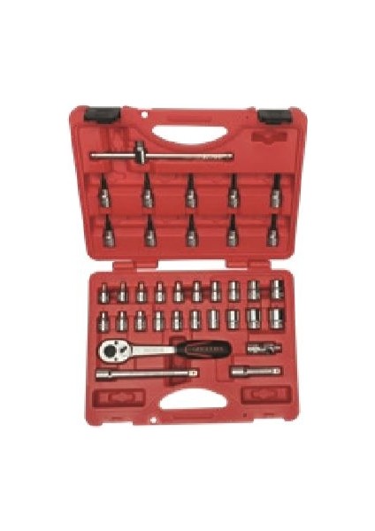 3/8" Altı Köşe Lokma Anahtar ve Lokmalı Allen Set 35 Parça fiyatları