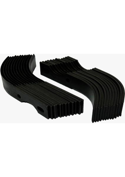 Ekostar Kaan Benzinli Çapa Makinalarına Uyumlu Bıçak Takımı (24 cm - 24 Adet)