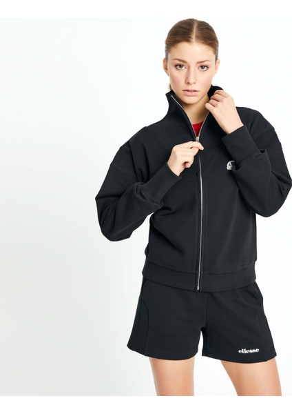 Kadın Fermuarlı Sweat EF148-BK