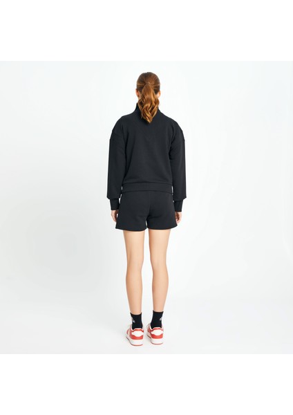 Kadın Fermuarlı Sweat EF148-BK fırsatları