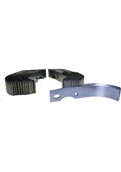Ekostar Bolat Dizel Çapa Makinalarına Uyumlu Bıçak Takımı (26 cm - 24 Adet)
