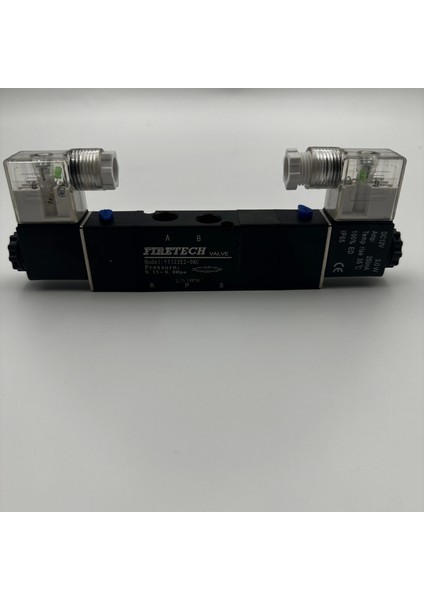 1/4 - 5/2 Bb Pnömatik Valf 4V320-08 12V / 24V / 110V / 220V A Tipi modelleri