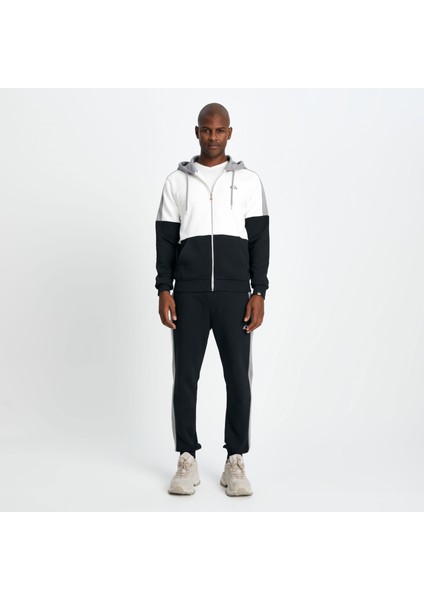 Erkek Fermuarlı Sweat EM121-BK