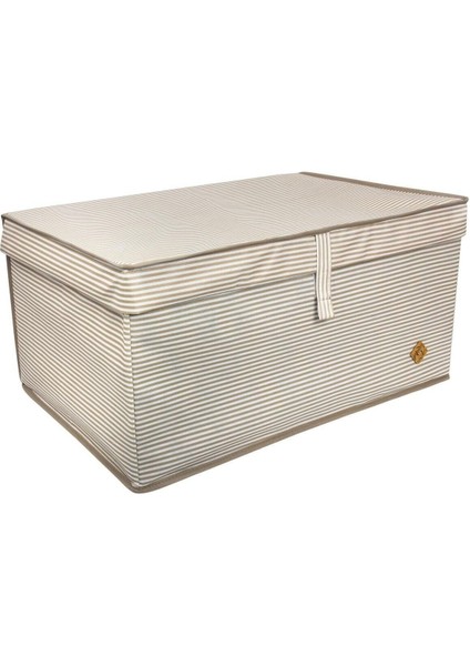 Tekno Trust Kahverengi 3'lü Çok Amaçlı Kutu Mega Kahverengi 60X40X30 cm 3 Pamuklu 60 x 40