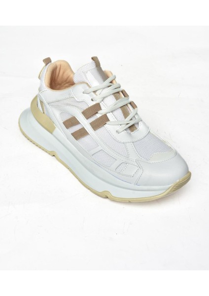 S973017604 Beyaz/vizon Kumaş Sper Ayakkabı Sneakers indirimleri