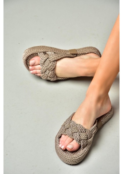 S596022704 Vizon Halat Ipli Hasır Terlik fiyatları