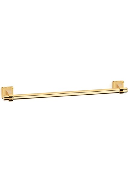 Line Uzun Yuvarlak Havluluk Gold Kaplama 60 Cm