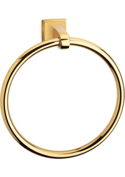 Line Yuvarlak Havluluk Gold Kaplama