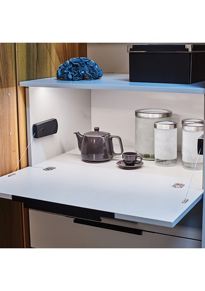 Frenli Düşer Kapak Mekanizması Çelik Halatlı