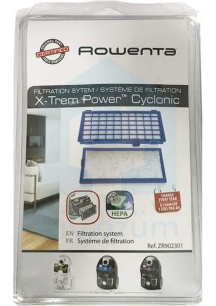 x Trem Power Cyclonic Hepa Filtre (Orjinal)