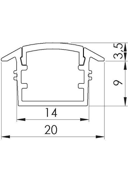 Dokunmatik Gömme LED Aydınlatma 120 cm