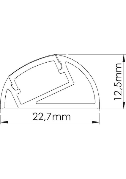 Dokunmatik Yüzey LED Aydınlatma 60 cm