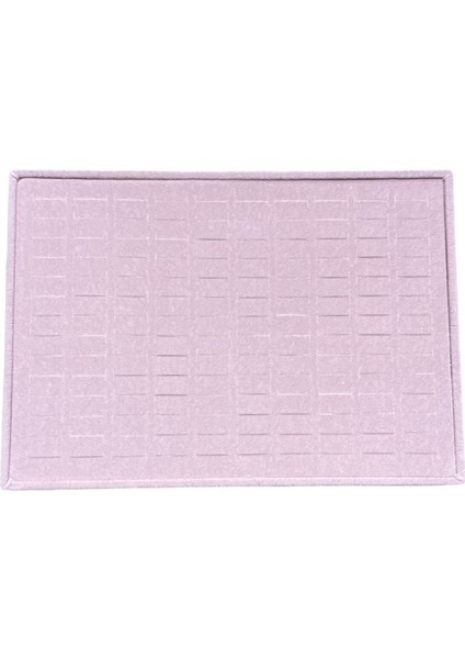 Tekno Trust Kumaş 140 Lı Batırmalı Yüzük Tablası Pembe Kadife Pembe Çekmece Içi 1 modelleri