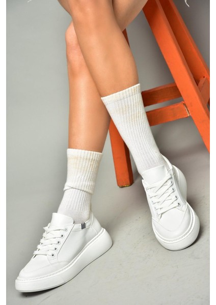 S274048409 Beyaz Kadın Spor Ayakkabı Sneakers