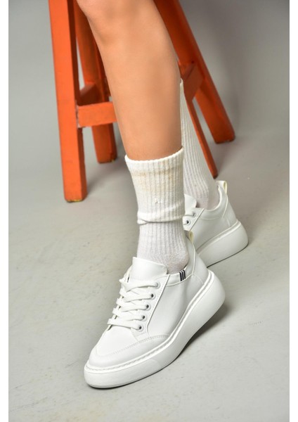 S274048409 Beyaz Kadın Spor Ayakkabı Sneakers fırsatları