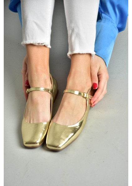 S726252508 Altın Rugan Kadın Babet fiyatları