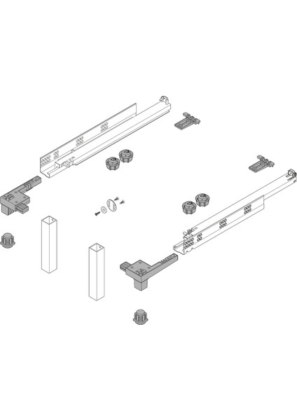 Space Step Baza Basamağı Seti 410 Mm. Z95.4100SP-ST