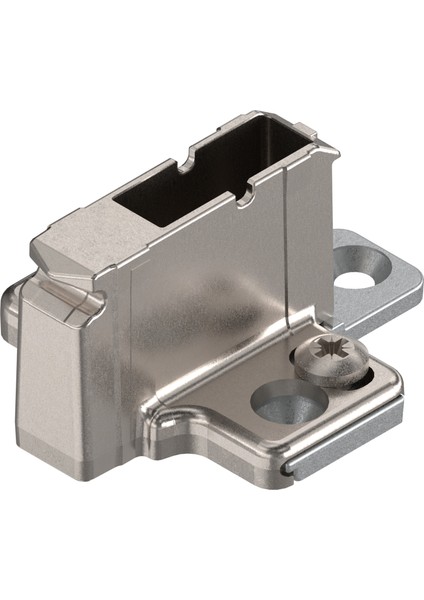 Clip Menteşe Tabanı, Haç Tipi, 18 Mm, Zamak, Vidalı 175H7190.22