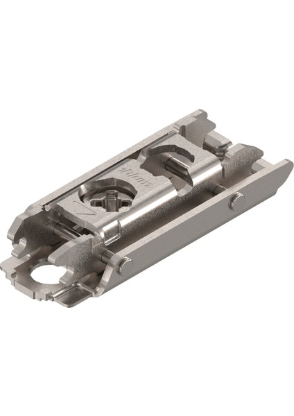 Clip Ekzantrik Menteşe Tabanı, Düz Gizli Tip, 0 Mm, Çelik, Vidalı 175H3100