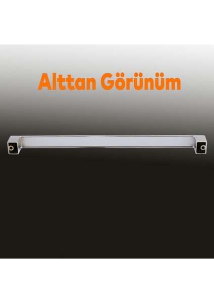 Mobilya Mutfak Dolabı Çekmece Dolap Kapak Kulpu Kulbu Krom 224 mm Desenli Metal Kulp fırsatları